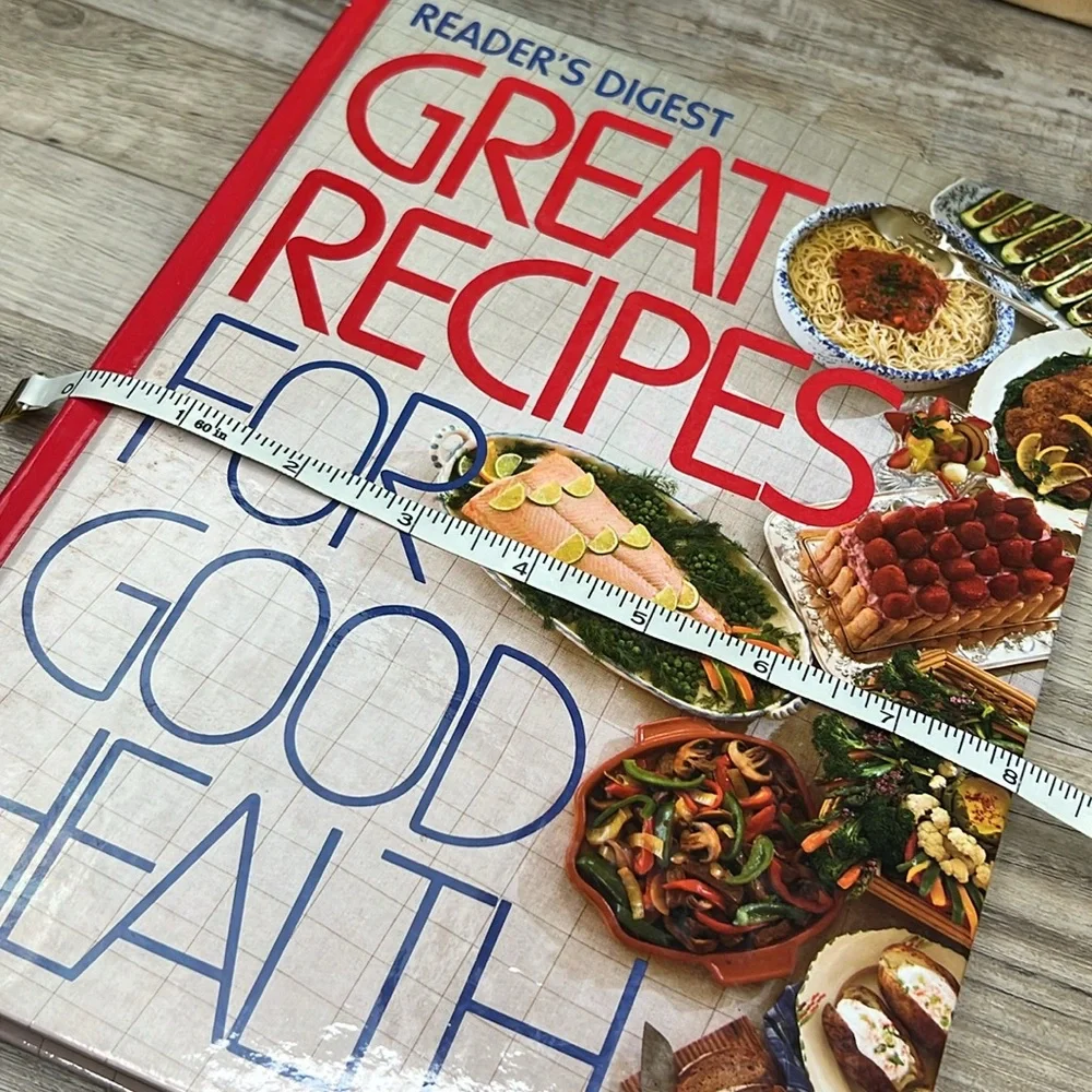 Reader’s Digest Great Recipes For Good Health Hardcover Cookbook